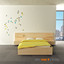 MALM bed 140 with bedside cabinet